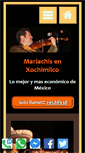 Mobile Screenshot of mariachisenxochimilco.com